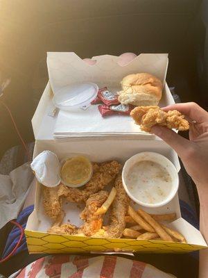 Tenders and fries