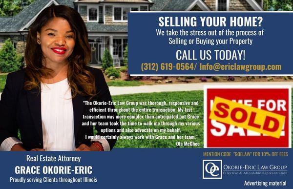 Reliable Attorney for your Real Estate Buying or Selling Transactions.