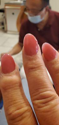 Nails before and after they...fixed them...they are worse if possible.