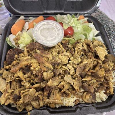 Chicken Shawarma plate