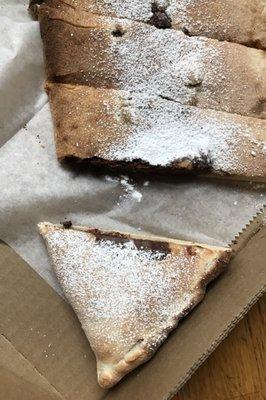 Nutella calzone- it will change your life.