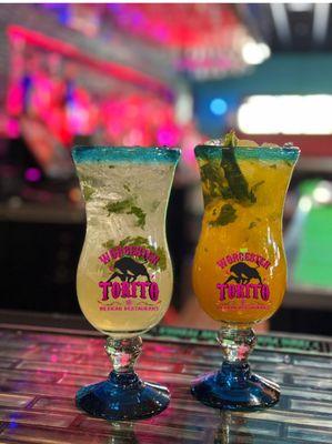 Mango Mojito and Regular Mojito.