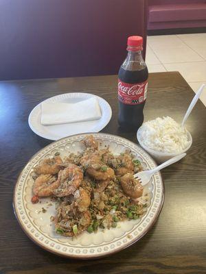 Crispy Shrimp w. Salt &Black Pepper