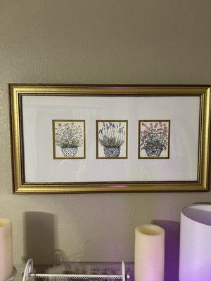 Picked up this framed watercolor print for $9.99 for my bedroom ! I have the individual ones on Etsy for a lot more