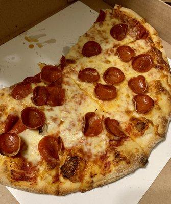 Pepperoni pizza