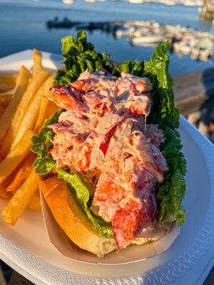 Bigger Lobster Salad Roll Sandwich