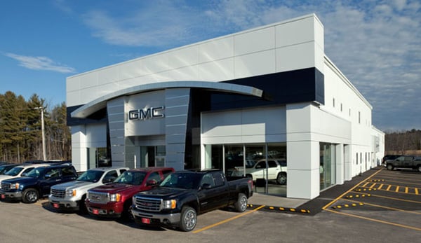 The Lee GMC Truck Center, one of four new-car dealerships that make up the Lee Auto Mall in Auburn.