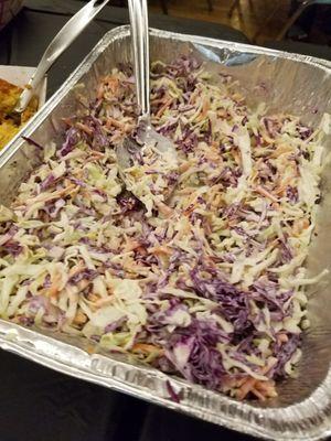 Not too sweet coleslaw