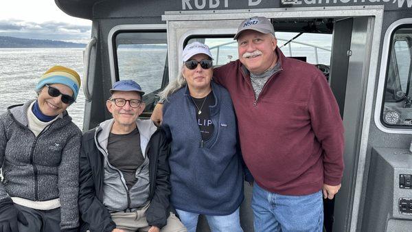 Happy Fisher-People aboard Ruby D on 9/03/2024