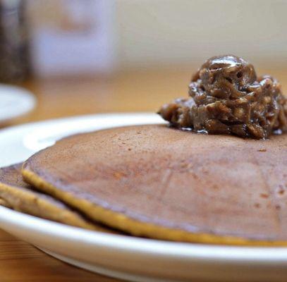 Pumpkin pancakes c/o @24streetcafe