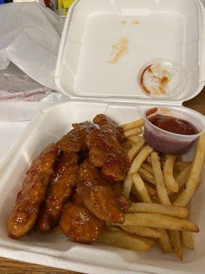 Sweet Chili Tenders w/ FF