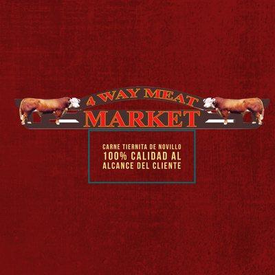 Logo oficial 4 way meat market