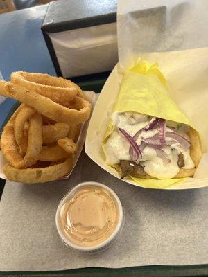 Gyro onion rings