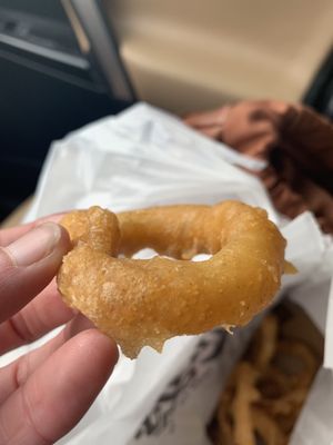 Most delicious onion rings