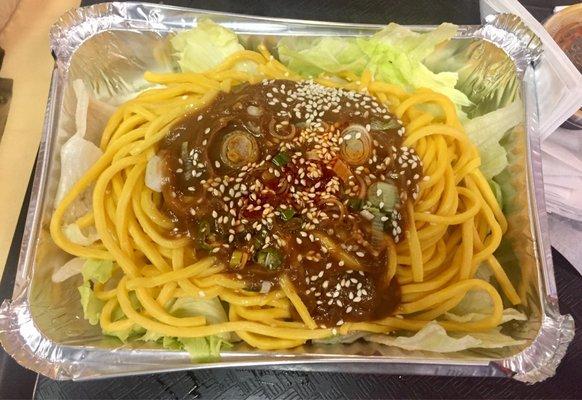 Cold sesame noodle