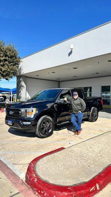 2022 Ford F150 Black Appearance Package, could not be happier with the service and the once-in-a-lifetime deal.