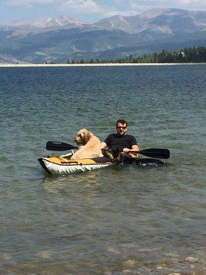 More kayaking at Twin Lakes!