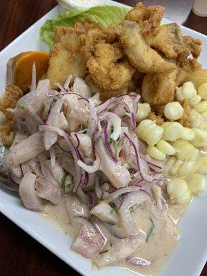 Cebiche de Pescado con Jalea.