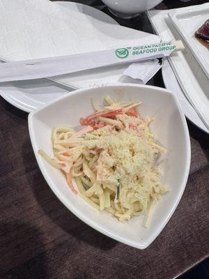 Kani Salad- Kani has unusual flavor