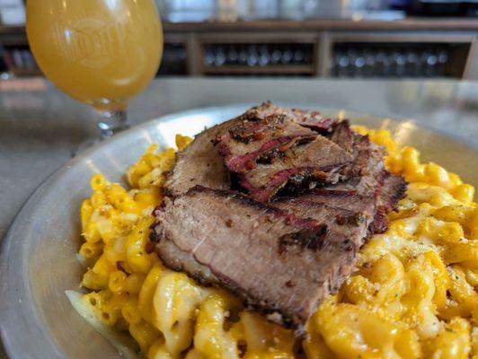 Smoked Beef Brisket Mac & Cheese