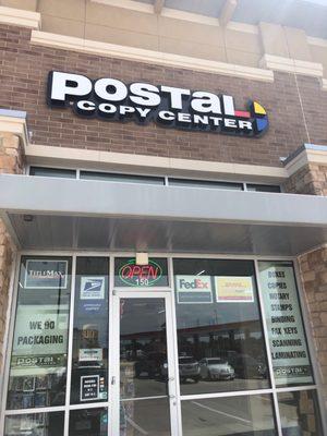 Postal copy center