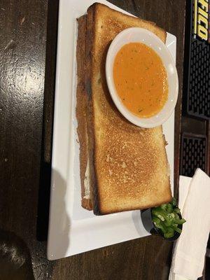 Footling grilled cheese - very good!