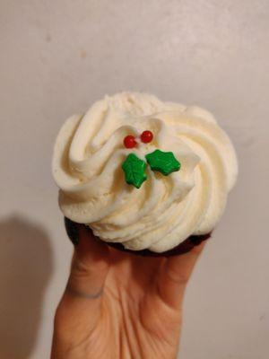 Eggnog Cupcake