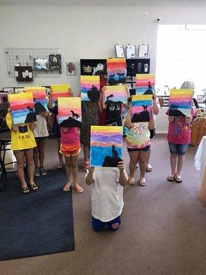 kids art classes & art themed birthday parties