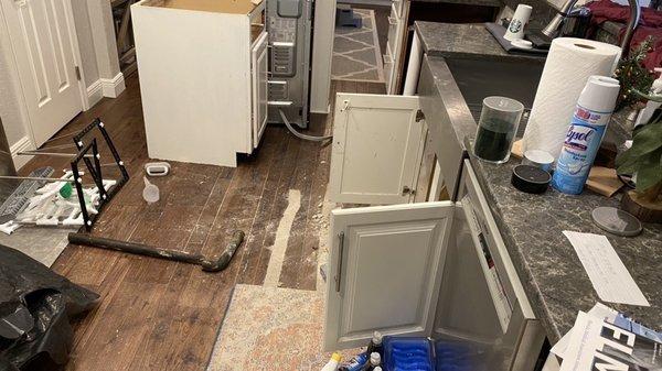 The disaster other plumbers left us with a nonfunctional kitchen for 3 months!