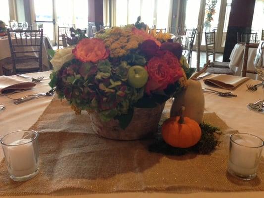 McEwen Flowers centerpiece