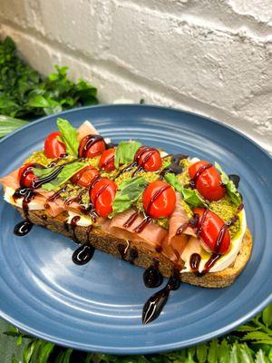 Burrata Caprese Toast