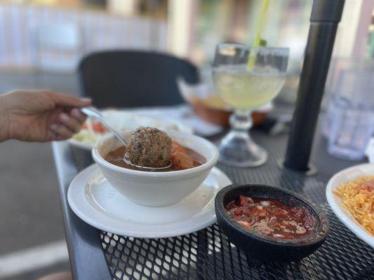 Albondigas Soup (small bowl)