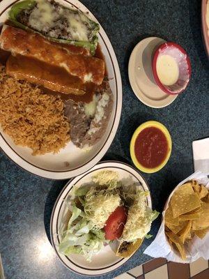 Phenomenal!  For 17$ you get the above full table meal. This is the place to come for truly delicious authentic Mexican food.