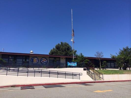 Hillcrest office from main parking lot.