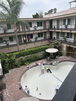 Swimming pool renovation