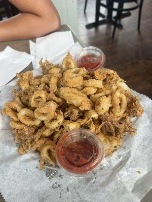 Fried calamari