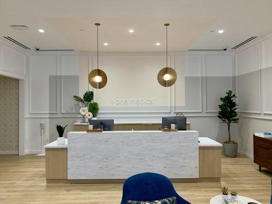 Interior: Reston Town Center reception