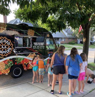 Wicked Waffles Li Food Truck