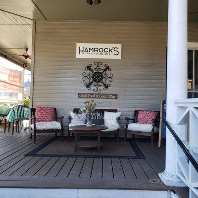 Entrance to Hamrock's