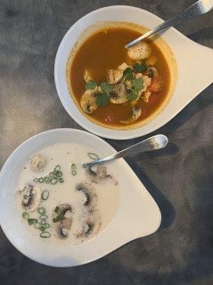 Coconut Soup- Chicken, Tom yum soup