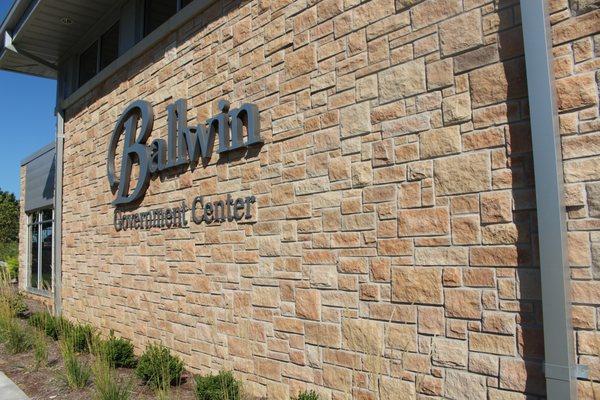 Ballwin Government Center Exterior Signage