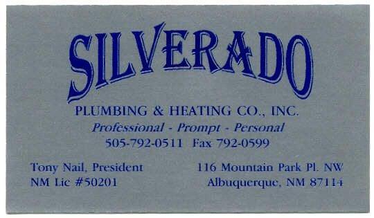 Silverado Plumbing and Heating Co