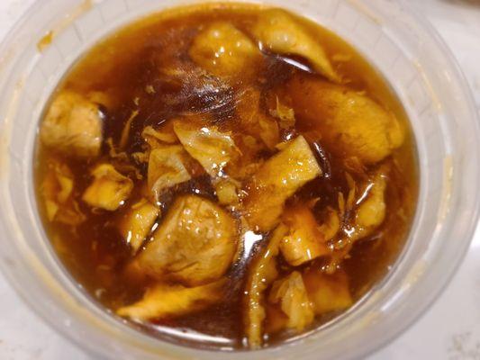 Small hot & sour soup