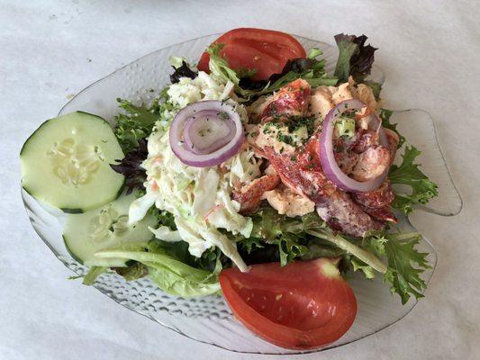 Lobster salad platter, fresh and tasty !!