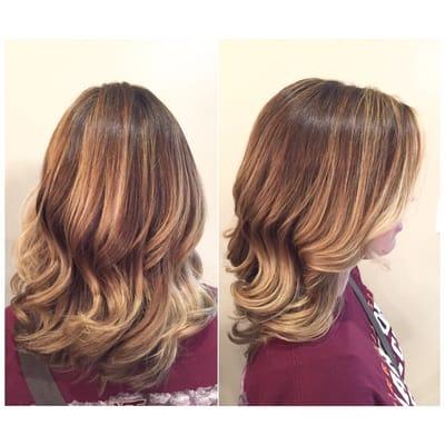 Balayage and cut by Martha!