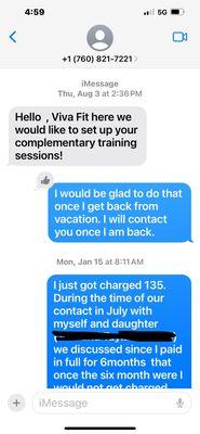 Viva Fit Owner is unethical business owner! She steals your money and is rude and judgmental. See for yourself in the messages.