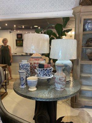 Chinoiserie chic style at Sarah's Home Design
308A Willowbend Road 
Peachtree City,GA