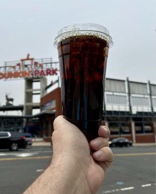 Black Iced Coffee and the Dunk