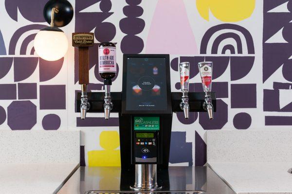 Coffee and Kombucha on tap daily at Stadium House Apartments