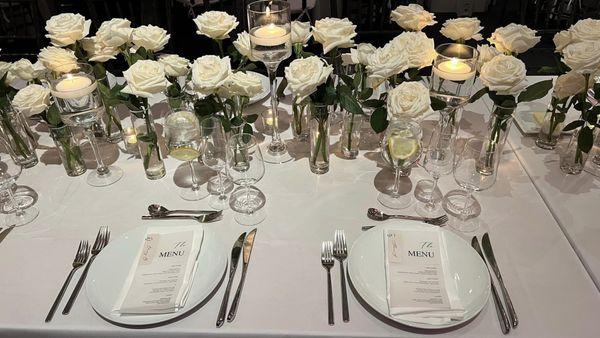 Beautiful table settings